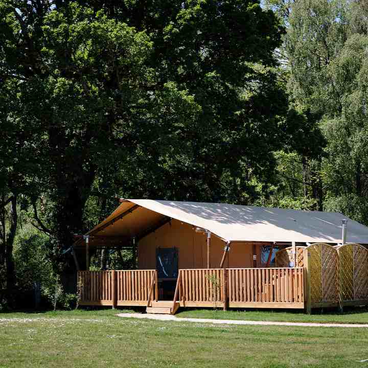 Glamping Safari Tent exterior